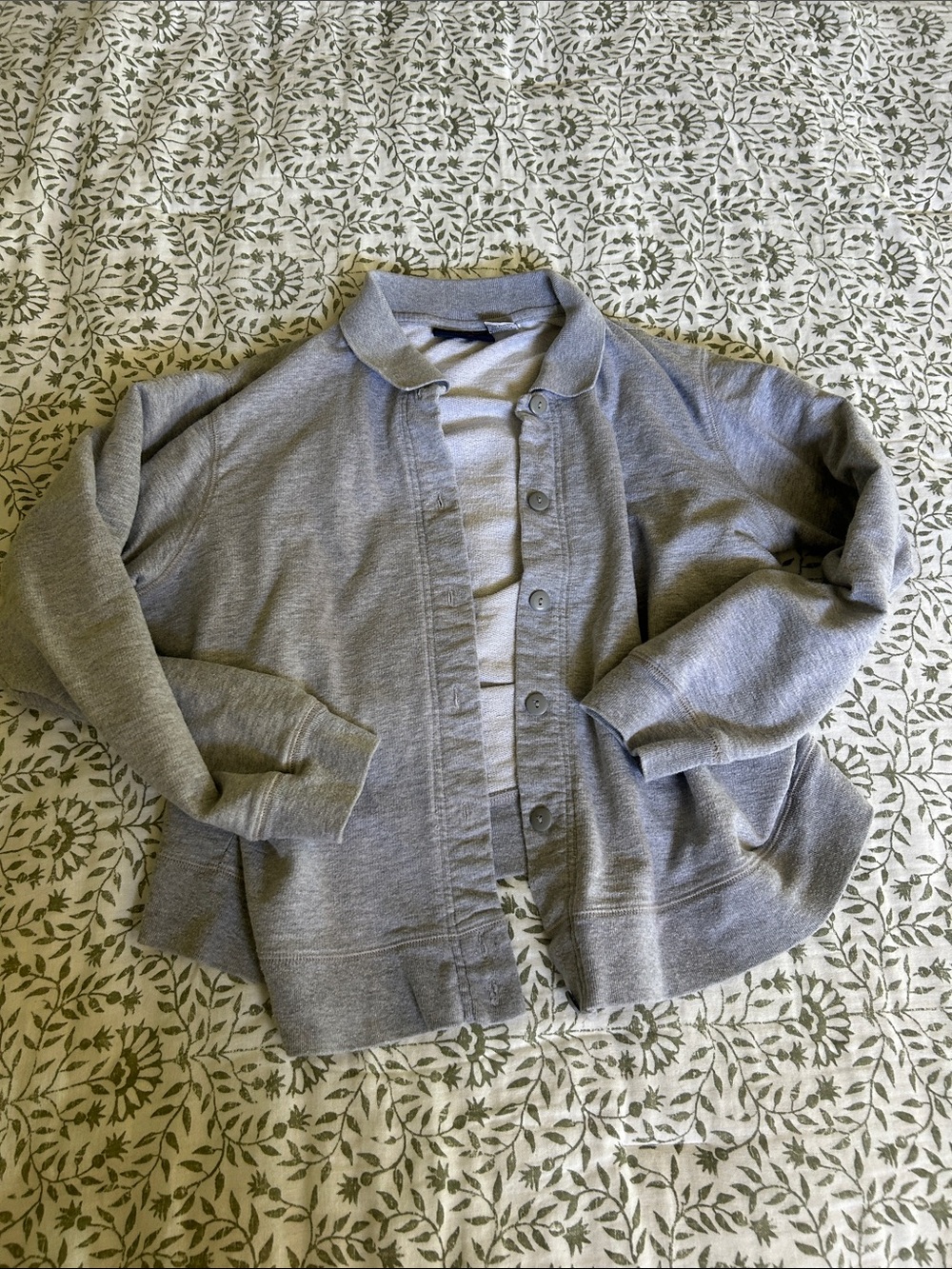 Onque Casuals vintage gray top